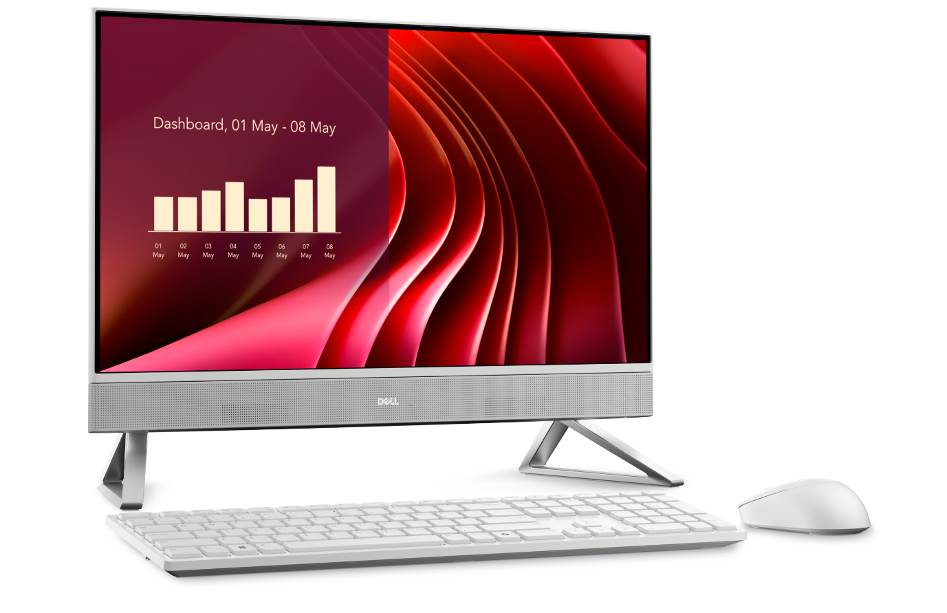 Dell 24 - EC24250 - Desktop - AIO - 23.8 " - Intel Core 7 - 150U - 16 GB - DDR5 - 1000 GB - Intel Graphics - English - Windows 11 Pro - Warranty 36 month(s)