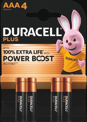 Duracell Plus Boost MN2400 BL4 - AAA