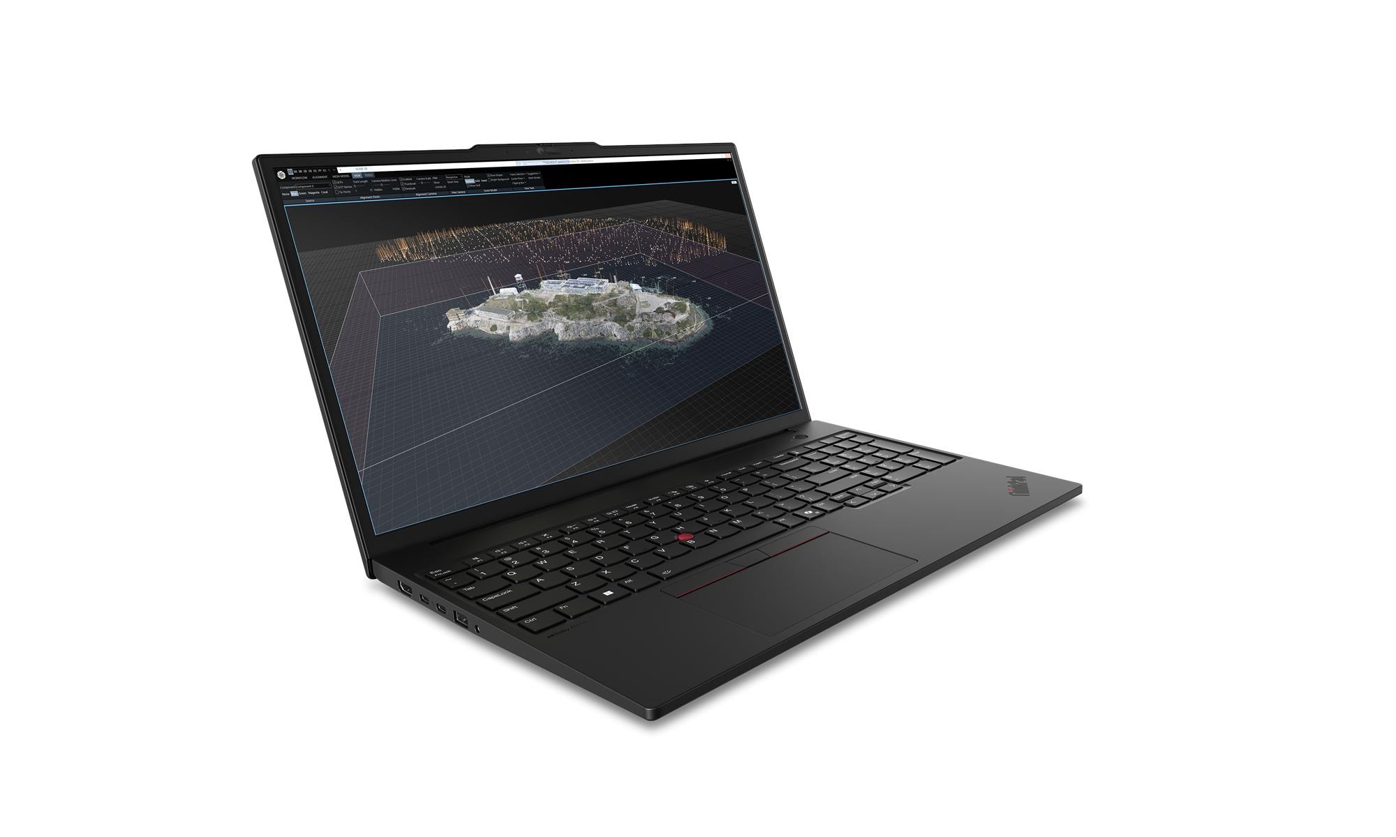 Lenovo ThinkPad P16s G4 Intel - Black - 16 " - IPS - WUXGA - 1920 x 1200 pixels - Anti-glare - Intel Core Ultra 7 - 255H - 32 (2x16) GB - SODIMM DDR5 - Solid-state drive capacity 1000 GB - NVIDIA RTX PRO 500 Blackwell Generation - GDDR7 - 6 GB - Windows 1