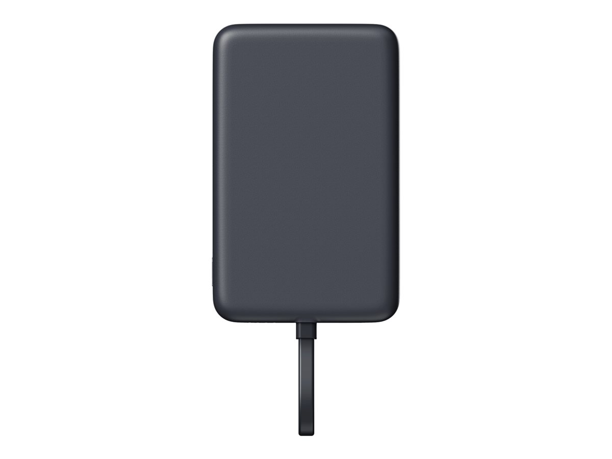 Xiaomi 33W Magnetic Power Bank 10000mAh (Integrated Cable) - 10000 mAh - Gray