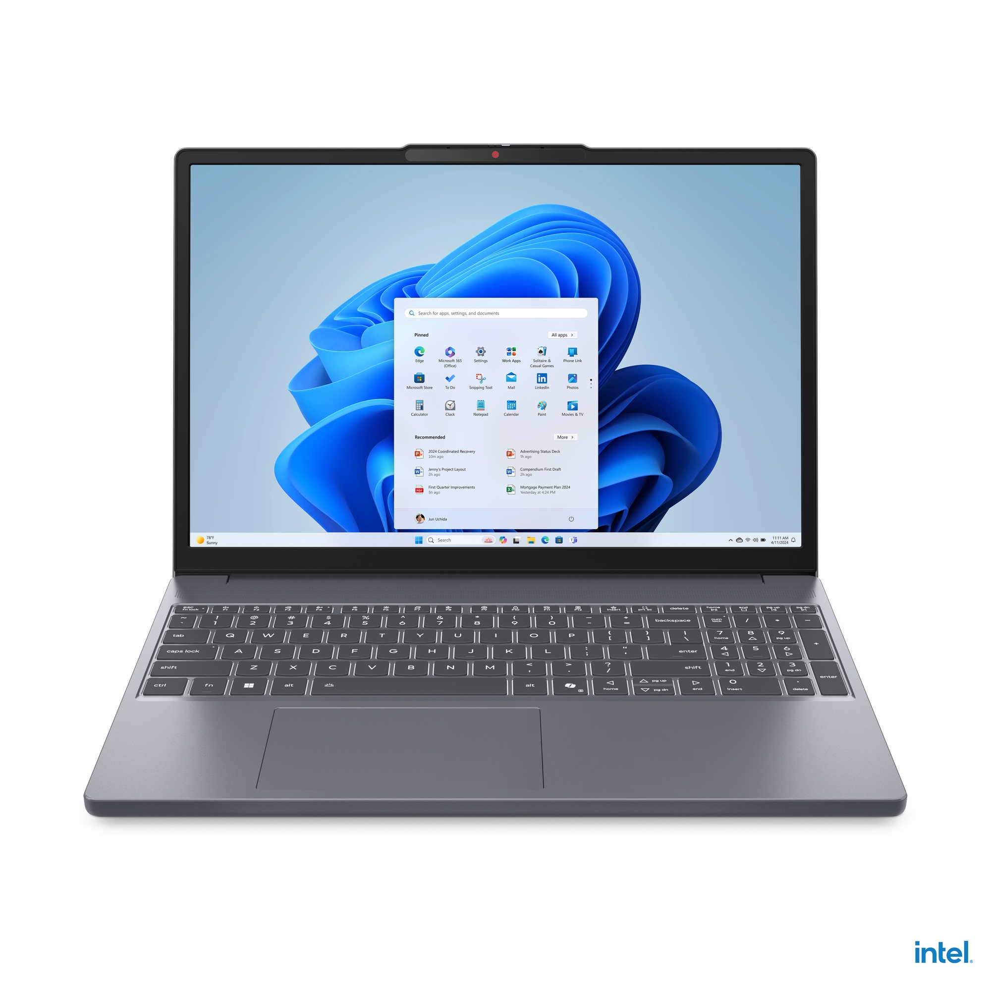Lenovo IdeaPad Slim 3 16IRH10 - Luna Grey - 16 " - IPS - WUXGA - 1920 x 1200 pixels - Anti-glare - Intel Core i5 - i5-13420H - 8 GB - Soldered DDR5 - Solid-state drive capacity 512 GB - Intel UHD Graphics - Windows 11 Home - 802.11ax - Bluetooth version 5