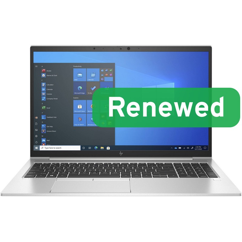 HP Renewed Grade B - EliteBook 855 G8 - 15.6 " - 5400U - 16 GB - SSD - 256 GB - AMD Radeon Vega 6 - Windows 11 Pro - Keyboard language Nordic