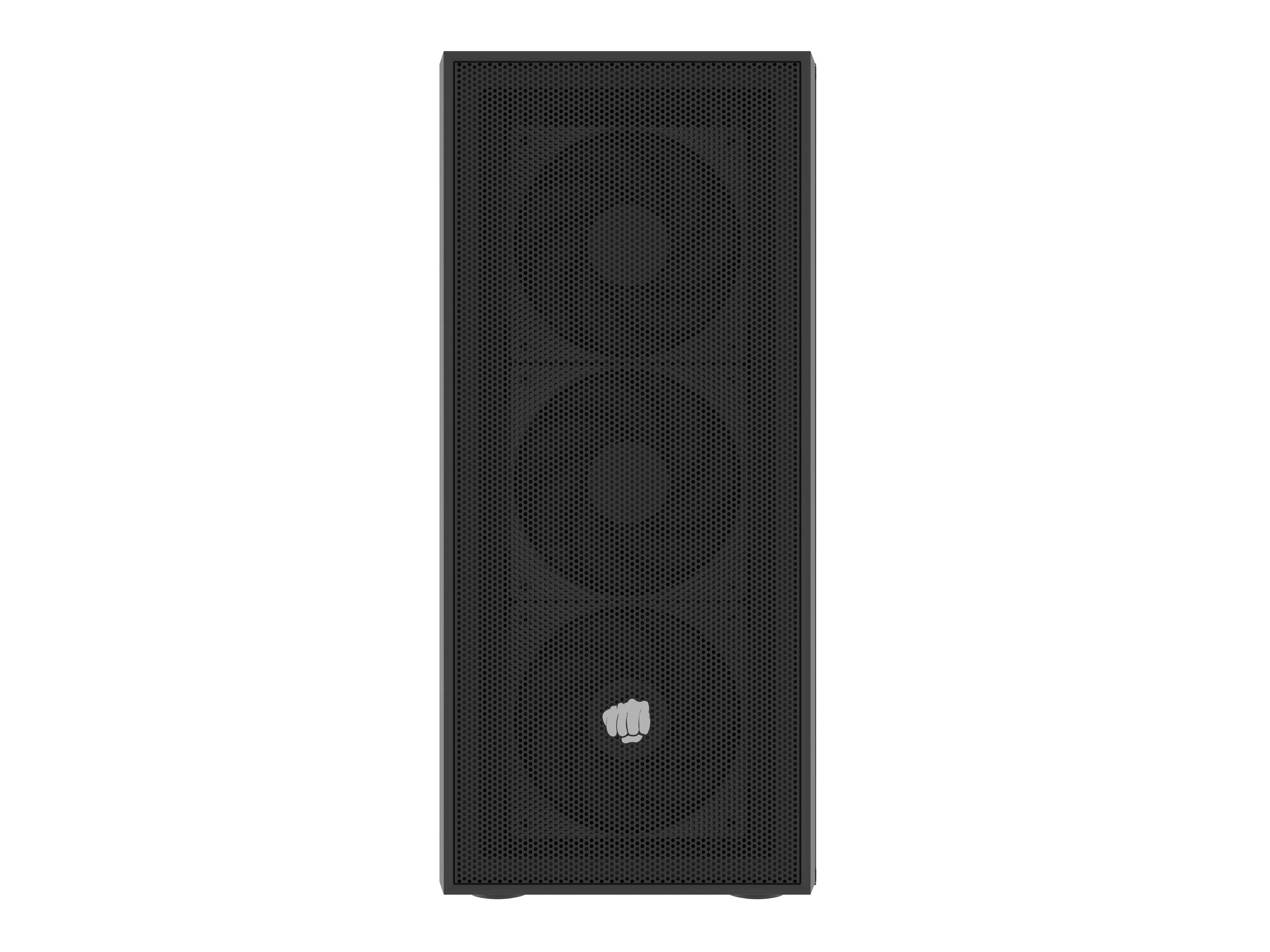 Fury PC Case - SHOBO SH8F - Black - Midi Tower