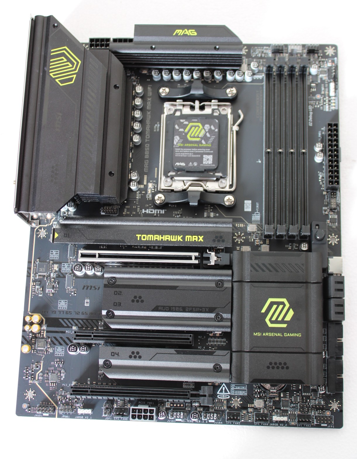 SALE OUT. - MSI USED, REFURBISHED, WITHOUT ACCESSORIES, ONLY BACK PANEL INCLUDED
