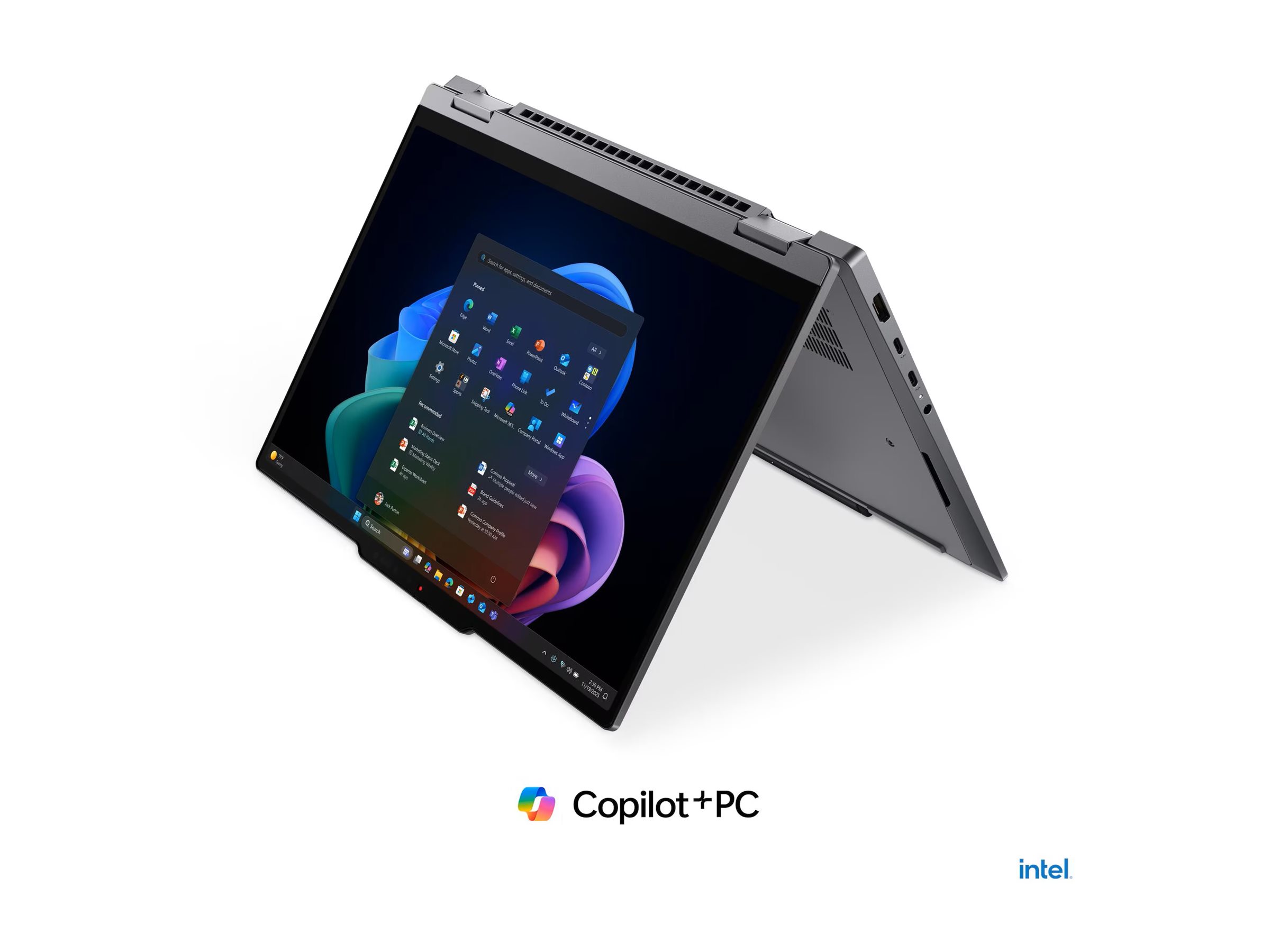 Lenovo ThinkPad X1 2-in-1 Gen 11 Aura Edition 14 WUXGA Touch ULT5-325/32GB/512GB/Intel Graphics/WIN11 Pro/Nordic Backlit kbd/Grey/FP/4G or 5 - Lenovo