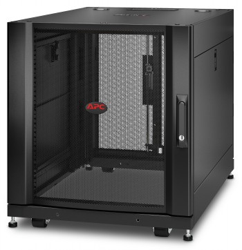 APC NetShelter SX 12U Server Rack Enclosure 600mm x 900mm w/ Sides Black - Schneider Electric
