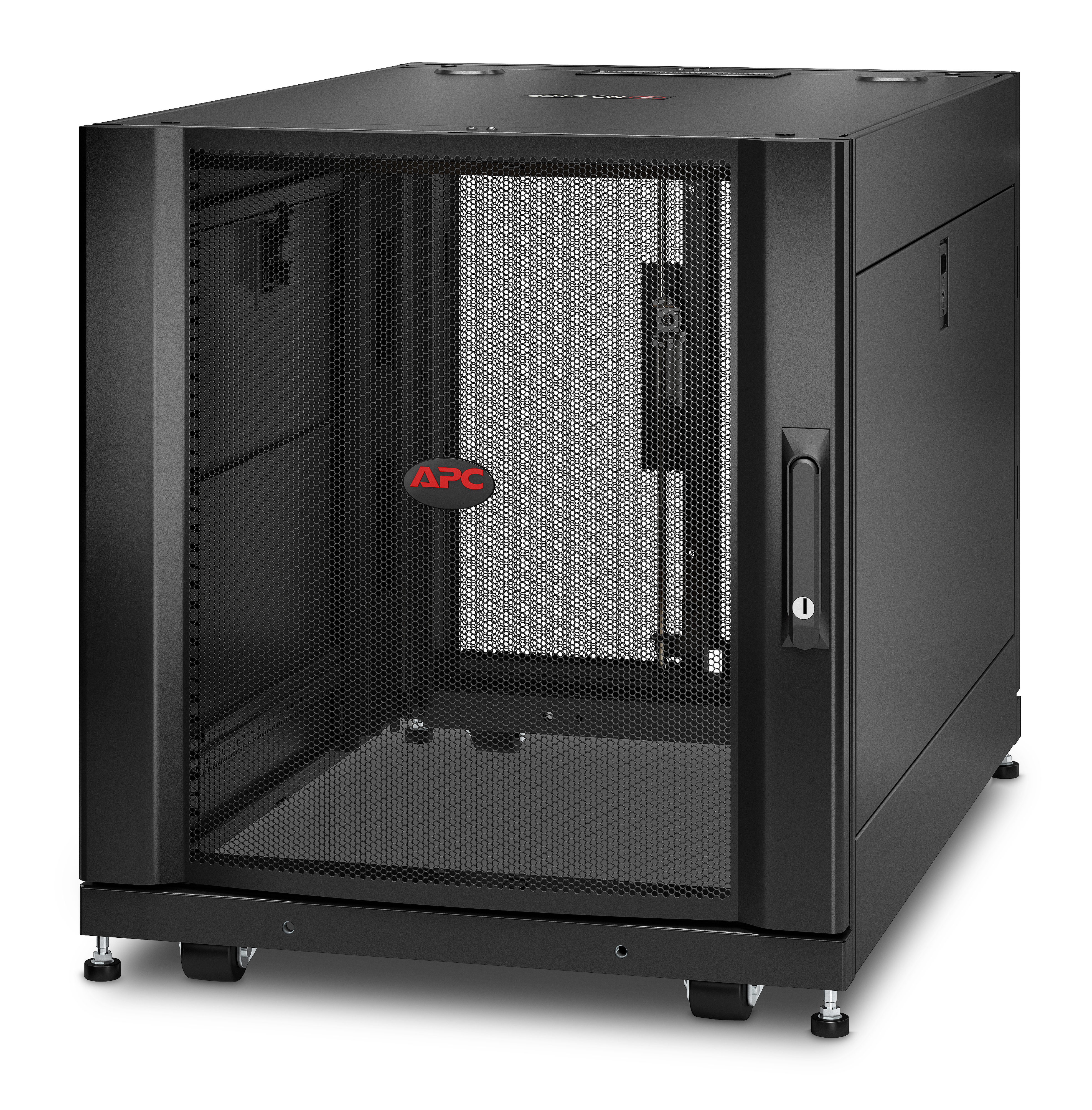 APC NetShelter SX 12U Server Rack Enclosure 600mm x 900mm w/ Sides Black - Schneider Electric