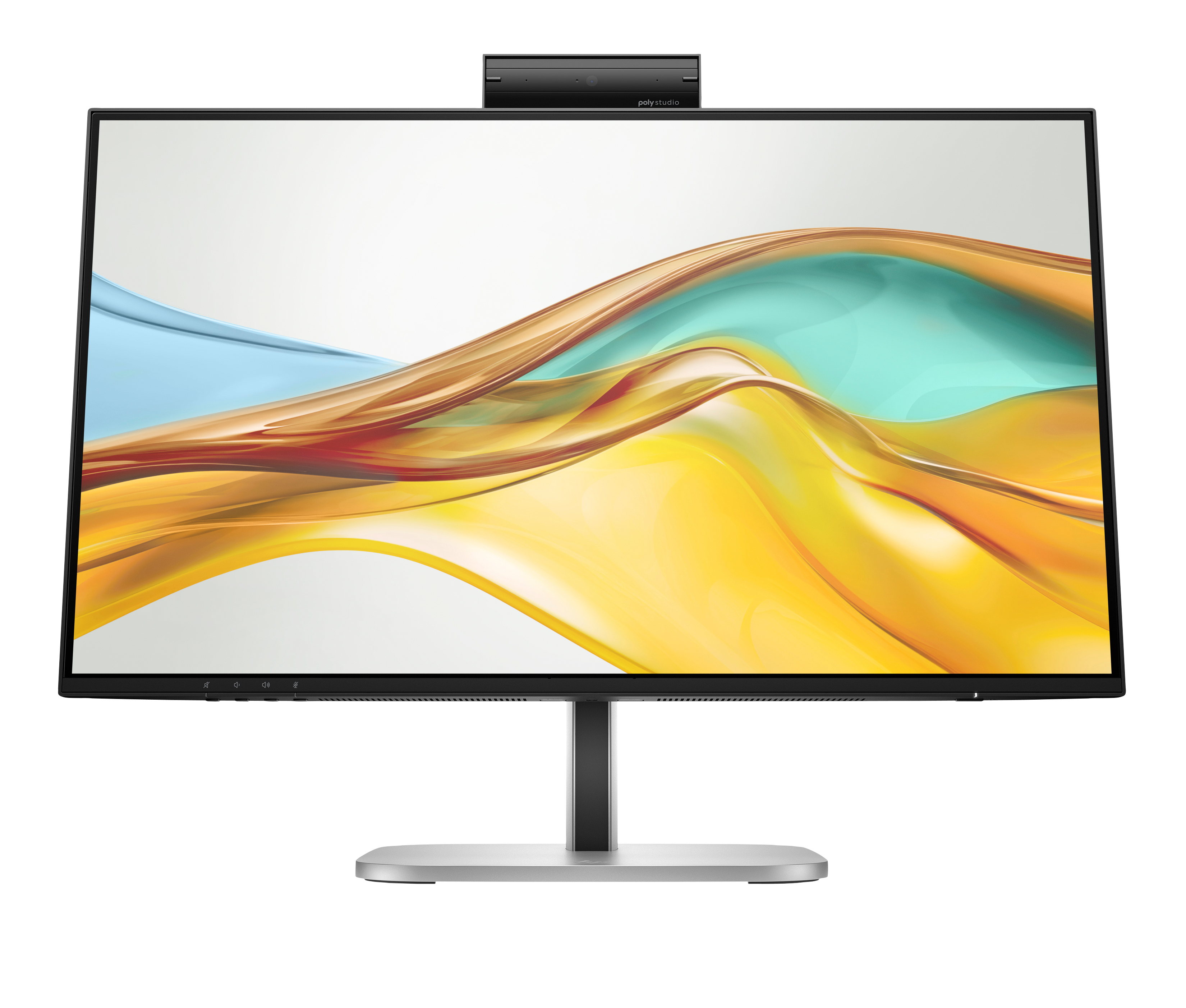 HP 524pm Series 5 Pro FHD Conferencing Monitor - 23.8" 1920x1080 FHD 350-nit 100Hz AG, IPS, USB-C(100W/15W)/HDMI/DP Daisy-Chain, 3x USB-A, speakers, webcam, RJ-45 LAN, height adjust/tilt/swivel/pivot, 3 years (replaces E24m)