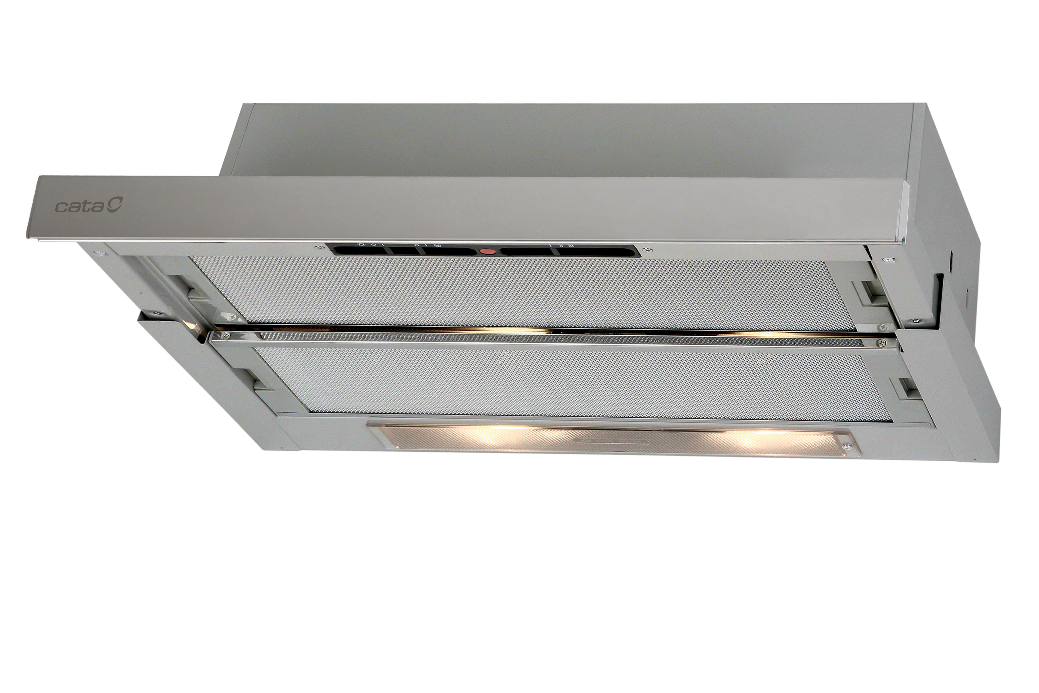 CATA - Hood - TFH 5250 X - Telescopic - Energy efficiency class D - Width 50 cm - 325 m³/h - Slider control - LED - Inox