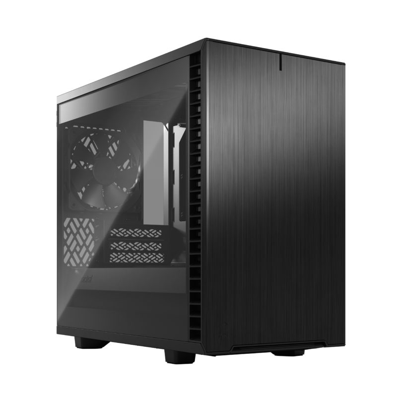 Fractal Design - Define 7 Nano - Side window - Black TG Light Tint - Mini ITX,  Mini-DTX - ATX
