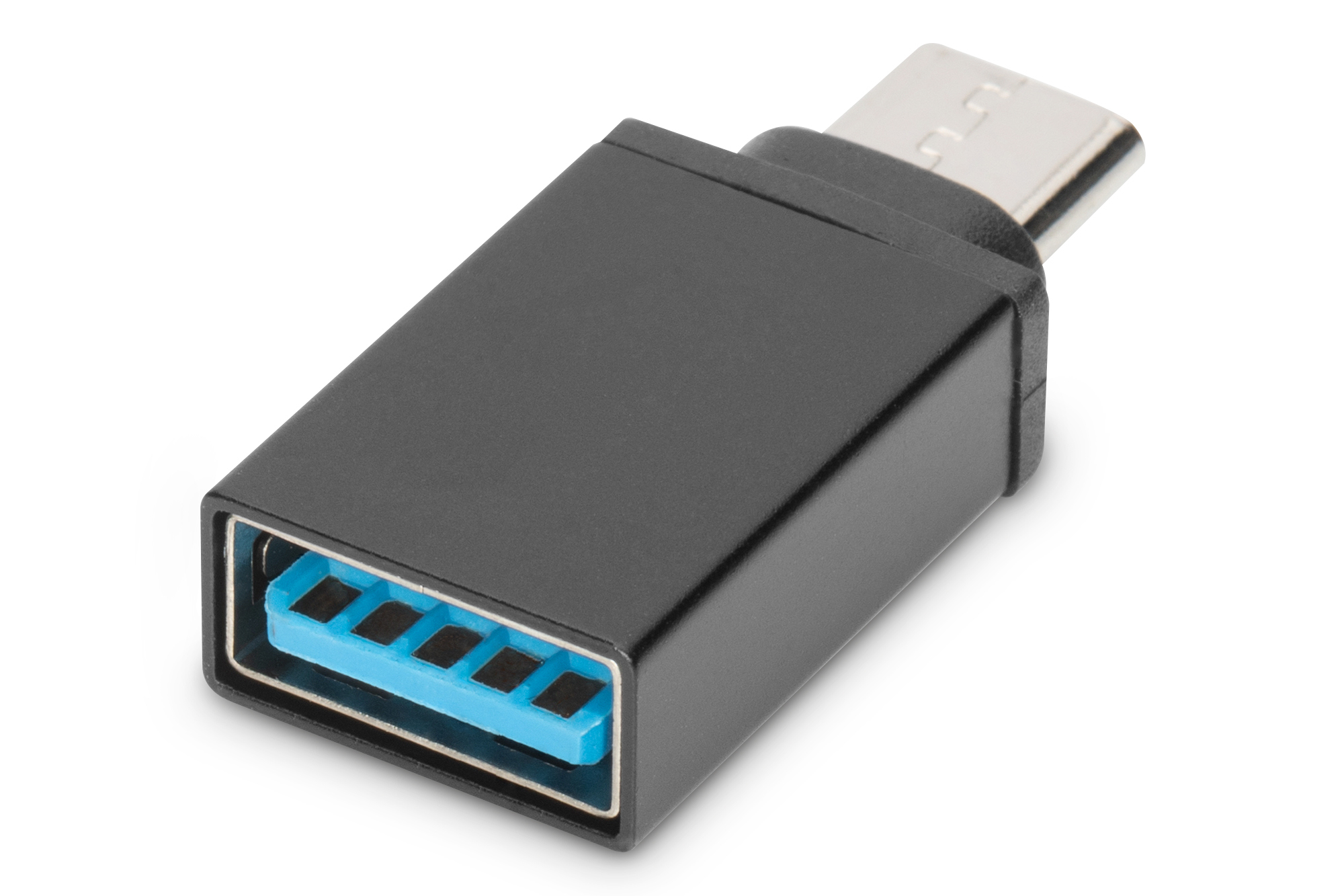 Digitus - USB Type-C adapter, type C to A M/F, 3A, 5GB, 3.0 Version - AK-300506-000-S - Plug USB C - Jack USB A