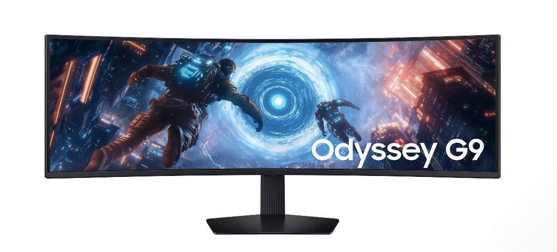 Samsung - LS49FG910EUXEN - 49 " - VA - DQHD - 32:9 - 144 Hz - 1 ms - 5120 x 1440 pixels - 350 cd/m² - HDMI ports quantity 2 - Black