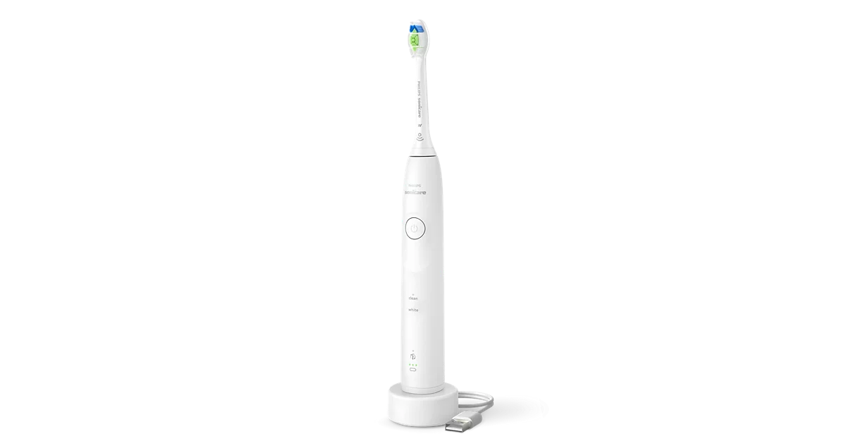 Philips - Electric Toothbrush - HX7110/01 Sonicare Series 5500 - Rechargeable - For adults - Number of brush heads included 1 - Number of teeth brushing modes 2 - White