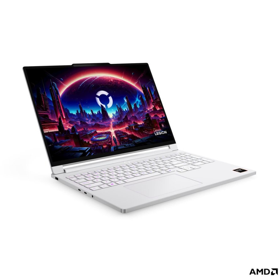 Lenovo Legion 7 16AGP11 AMD - Glacier White - 16 " - OLED - WQXGA - 2560 x 1600 pixels - Glossy - AMD Ryzen AI 7 - 450 - 32 GB - Soldered LPDDR5X - Solid-state drive capacity 1000 GB - NVIDIA GeForce RTX 5060 - GDDR7 - 8 GB - Windows Home 11 - 802.11be - 