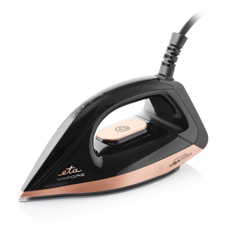 ETA Vapore 4290 90000 - Steam Iron - 3000 W - Water tank capacity 1500 ml - Continuous steam 120 g/min - Black