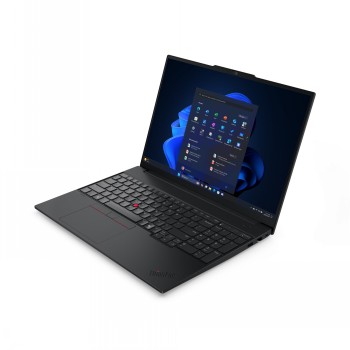 Lenovo ThinkPad E16 G3 Intel - Black - 16 " - IPS - WUXGA - 1920 x 1200 pixels - Anti-glare - Intel Core Ultra 5 - 228V - 32 GB - Soldered LPDDR5X - Solid-state drive capacity 512 GB - Intel Arc Graphics 130V - Windows 11 Pro - 802.11ax - Bluetooth versio