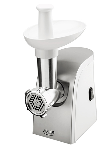 Adler - Meat mincer - AD 4808 - White - 350 W