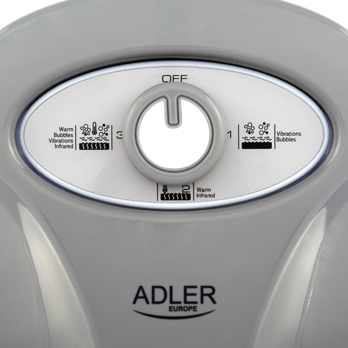 Adler - Foot massager - AD 2167 - White/Grey