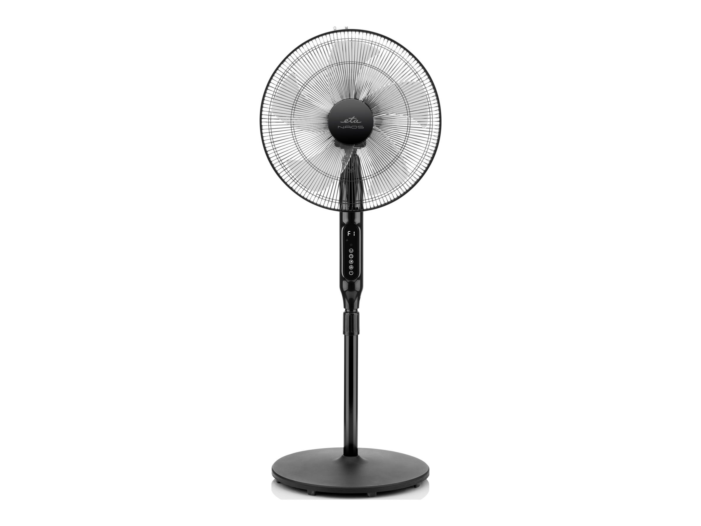 ETA - Naos Fan - ETA260790000 - Stand Fan - 50 W - Diameter 43 cm - Number of speeds 4 - Oscillation - Remote control - Black