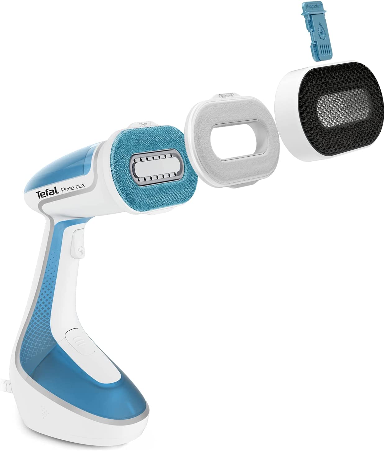 TEFAL - Garment Steamer - DT9530E1 - Handheld - 1700 W - 0.2 L - 30 g/min - Blue/White