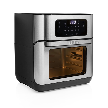 Princess - Aerofryer Oven - 182065 - Power 1500 W - Capacity 10 L - Black/Stainless Steel