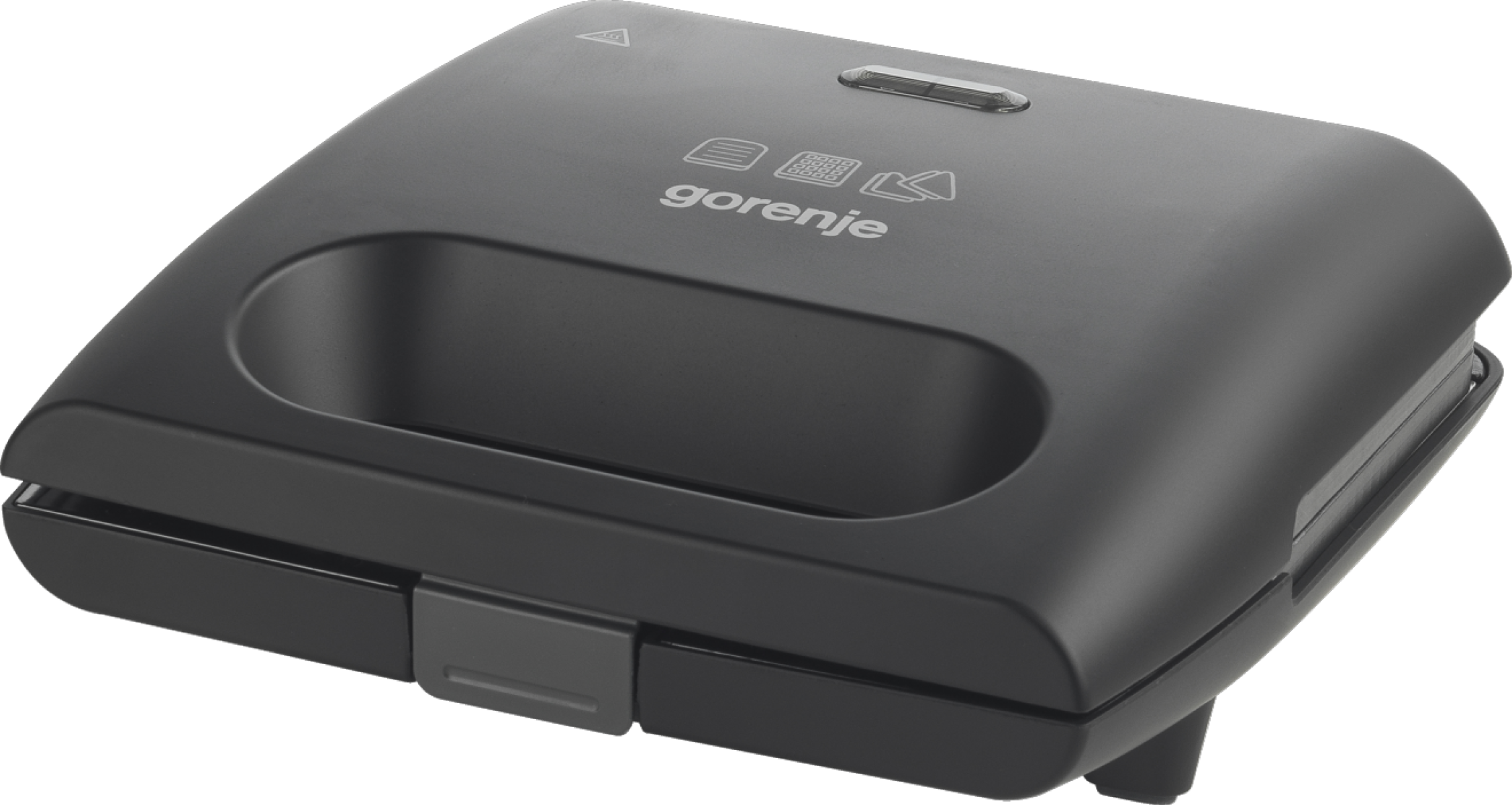 Gorenje - Sandwich maker - SM703GCB - 700 W - Number of plates 3 - Number of pastry 2 - Black