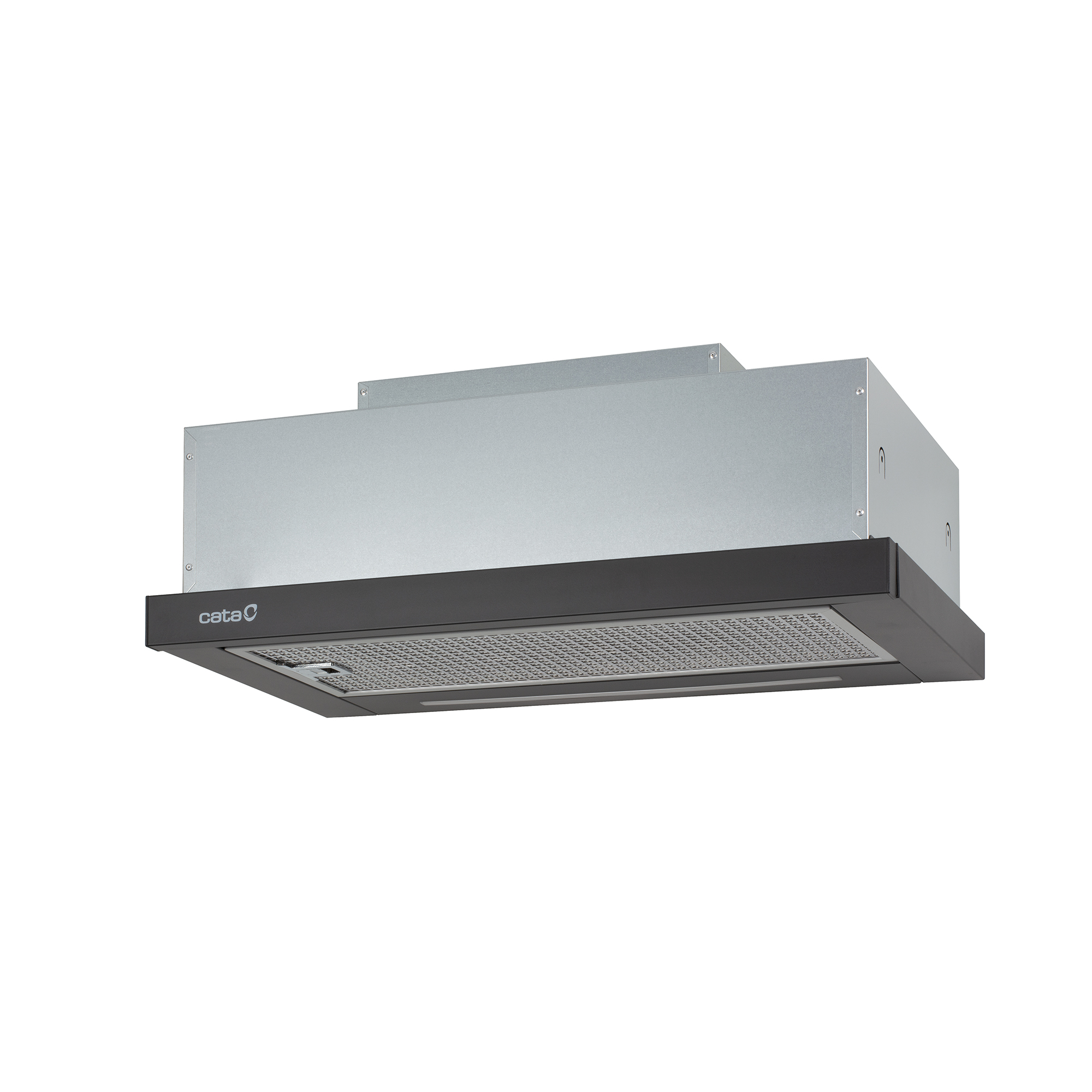 CATA - Hood - TFH 6630 BK /A - Telescopic - Energy efficiency class A+ - Width 60 cm - 605 m³/h - Touch Control - LED - Black
