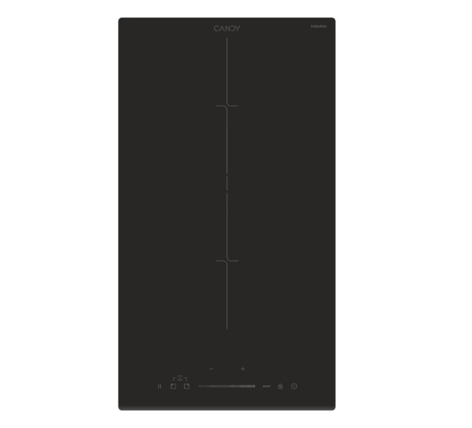 Candy Hob - CTP32SC/E1 - Induction - Number of burners/cooking zones 2 - Touch - Timer - Black