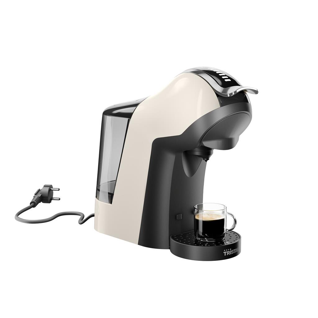 Tristar Multi Capsule Coffee Machine 3-1 - CM-2301 - Pump pressure 19 bar - Capsule - 1400 W - Beige