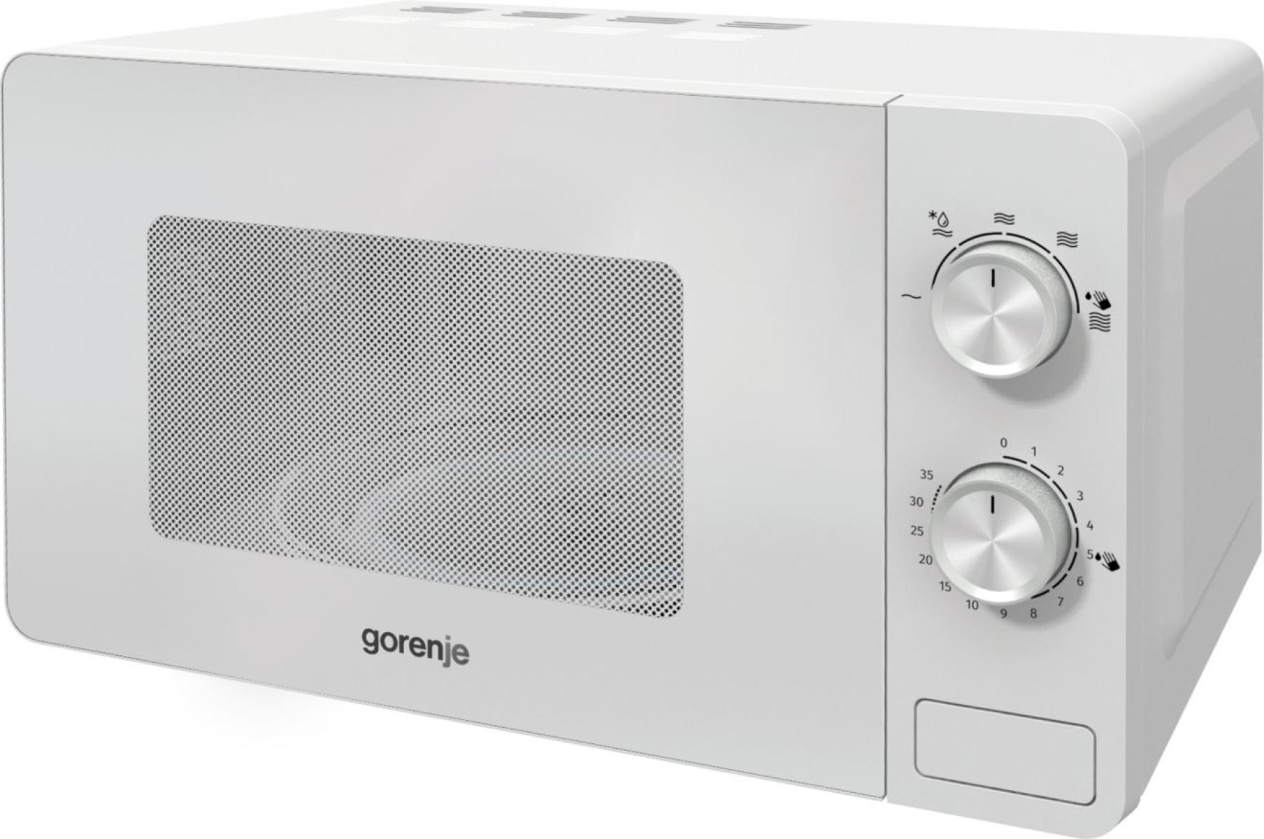 Gorenje Microwave Oven - MO20E1W2 - Free standing - 800 W - 20 L - White