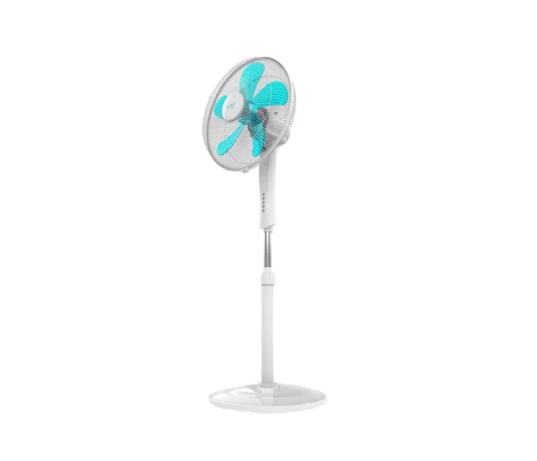 Cecotec EnergySilence 530 Power Connected - Stand Fan - 50 W - Diameter 40 cm - Number of speeds 3 - Oscillation - Remote control - White