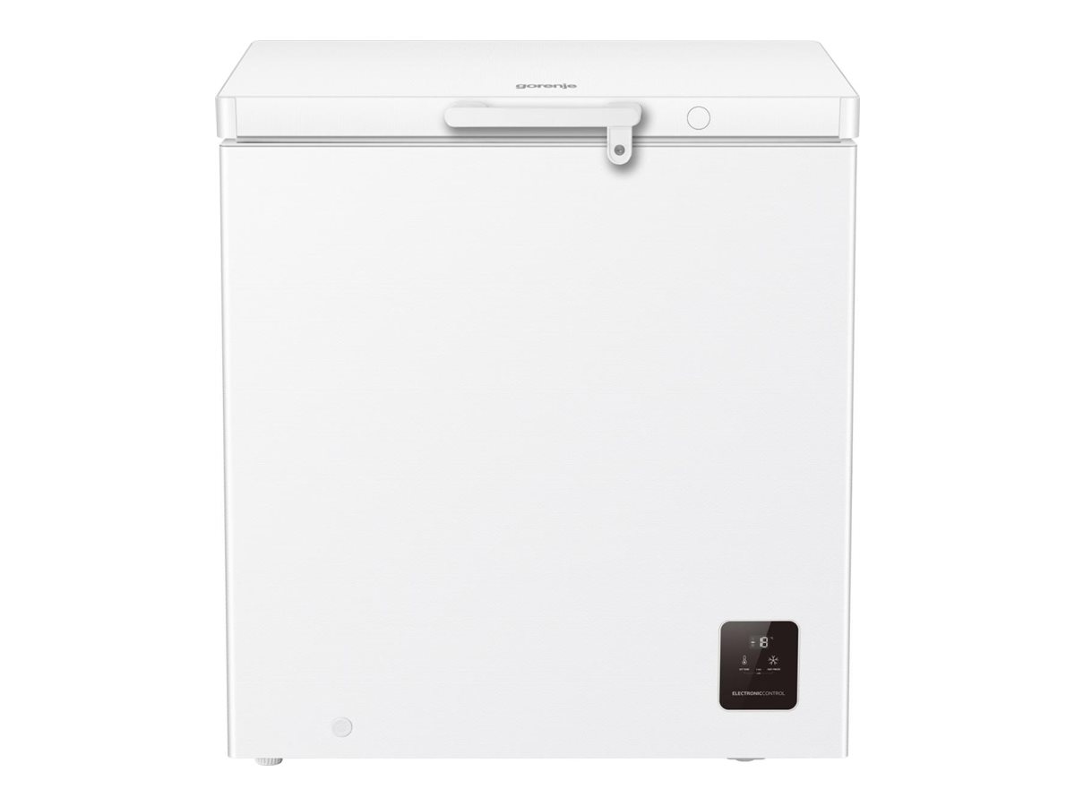 Freezer - FH20E6W5 - Gorenje Energy efficiency class E - Chest - Freestanding - Height 85.8 cm - Total net capacity 198 L - Display - White