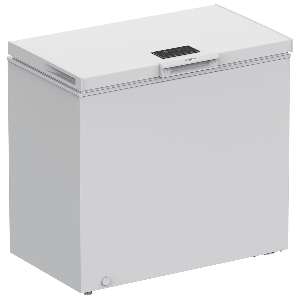 Whirlpool Freezer - W3RHS19EW2 - Energy efficiency class E - Chest - Free standing - Height 85 cm - Total net capacity 198 L - Display - White