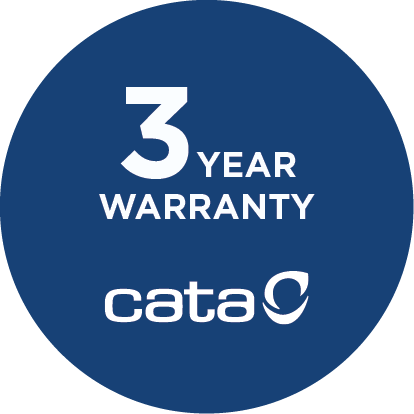 CATA - Hood - GC DUAL A 45 XGWH - Canopy - Energy efficiency class A - Width 45 cm - 820 m³/h - Touch control - LED - White glass