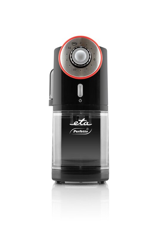 ETA - Grinder - Perfetto ETA006890000 - 100 W - Coffee beans capacity 200 g - Lid safety switch - Number of cups Up to 14 pc(s) - Black