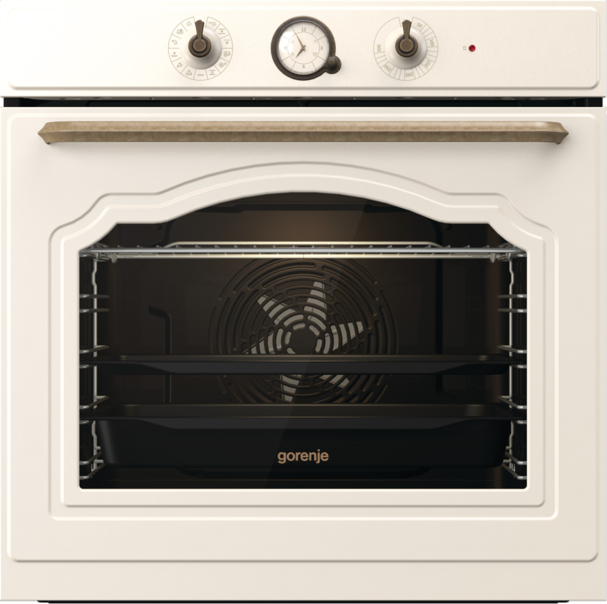 Gorenje - Oven - BOS67371CLI - 77 L - Multifunctional - EcoClean - Mechanical control - Steam function - Convection - Height 59.5 cm - Width 59.5 cm - Beige