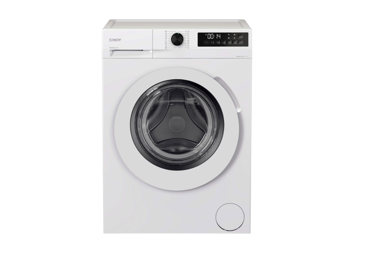 Candy Washing machine - GD 06SS6-S - Energy efficiency class A - Front loading - Washing capacity 6 kg - 1000 RPM - Depth 42 cm - Width 60 cm - Display - LED - Steam function - White