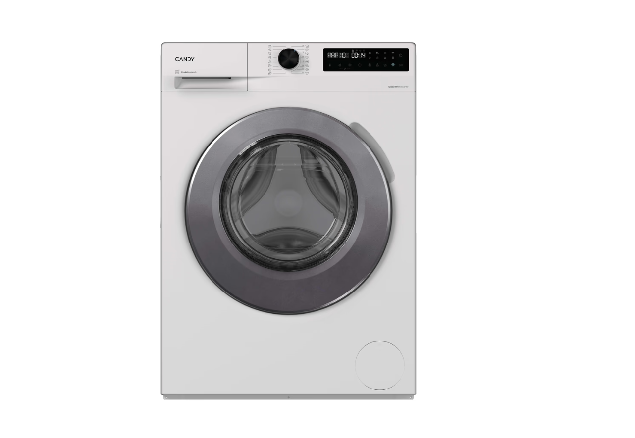 Candy Washing machine - BR 26SSV6-S - Energy efficiency class A - Front loading - Washing capacity 6 kg - 1200 RPM - Depth 42 cm - Width 60 cm - Display - Digital - Steam function - Wi-Fi - White