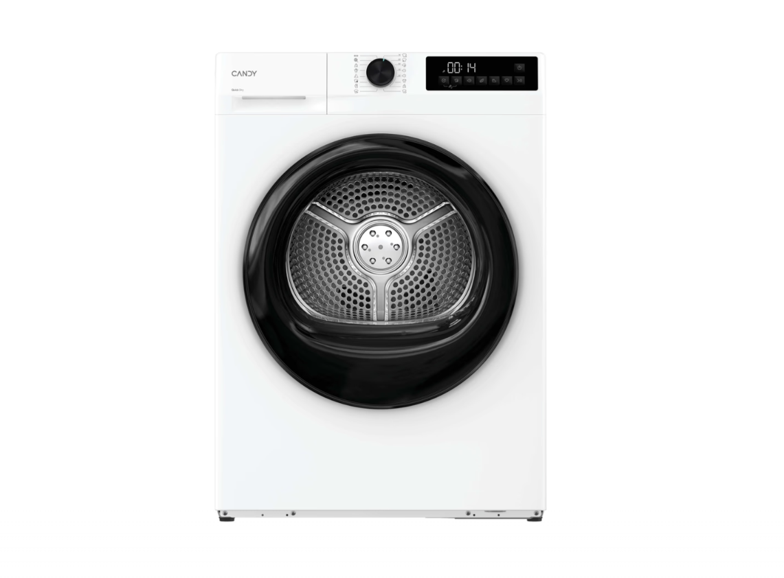 Candy - Dryer Machine - GDL 8N2B-S - Energy efficiency class D - Front loading - 8 kg - Heat pump - LED - Depth 59 cm - White