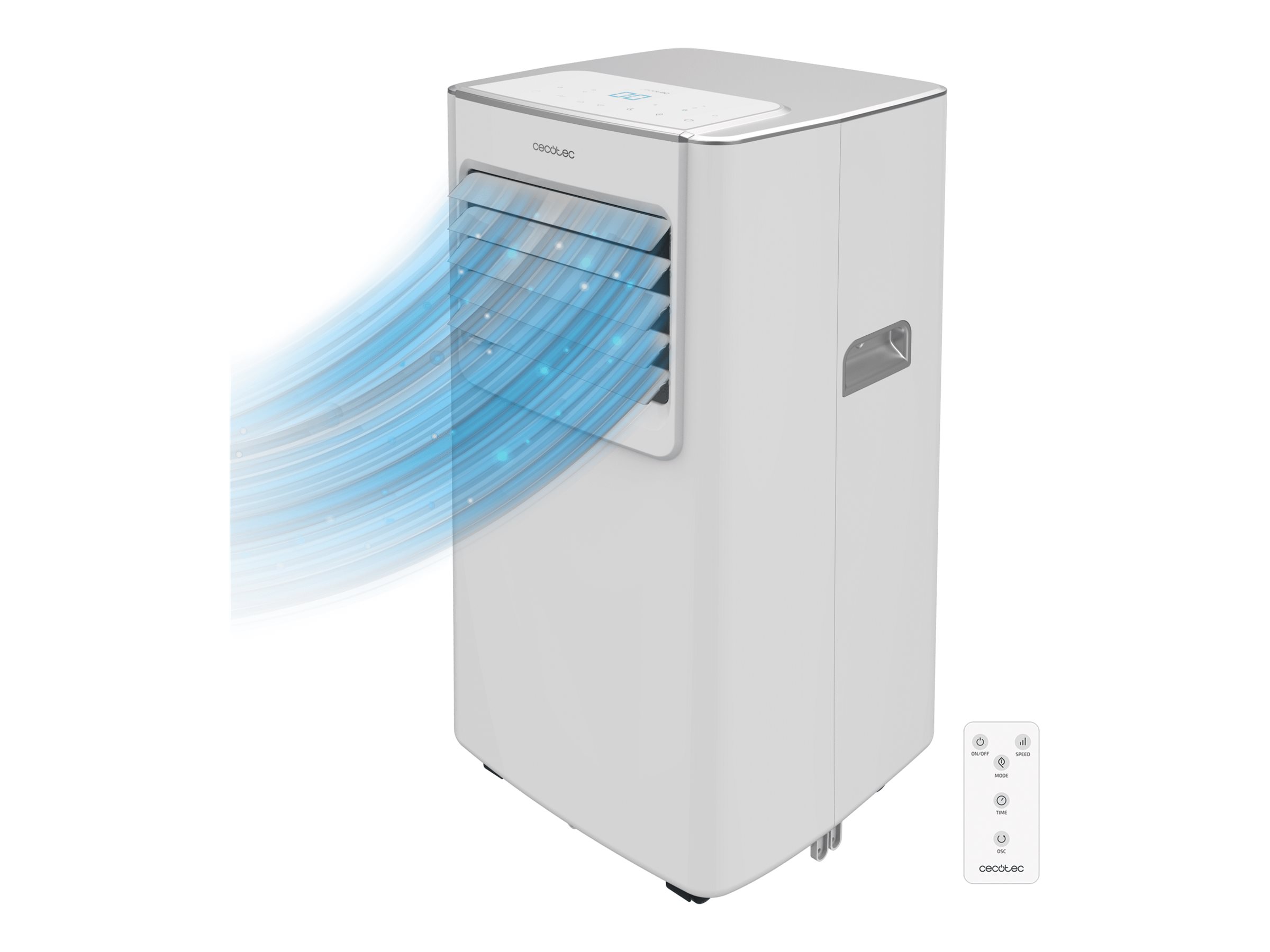 Cecotec Portable Air conditioner - ForceClima 7100 - Number of speeds 2 - White