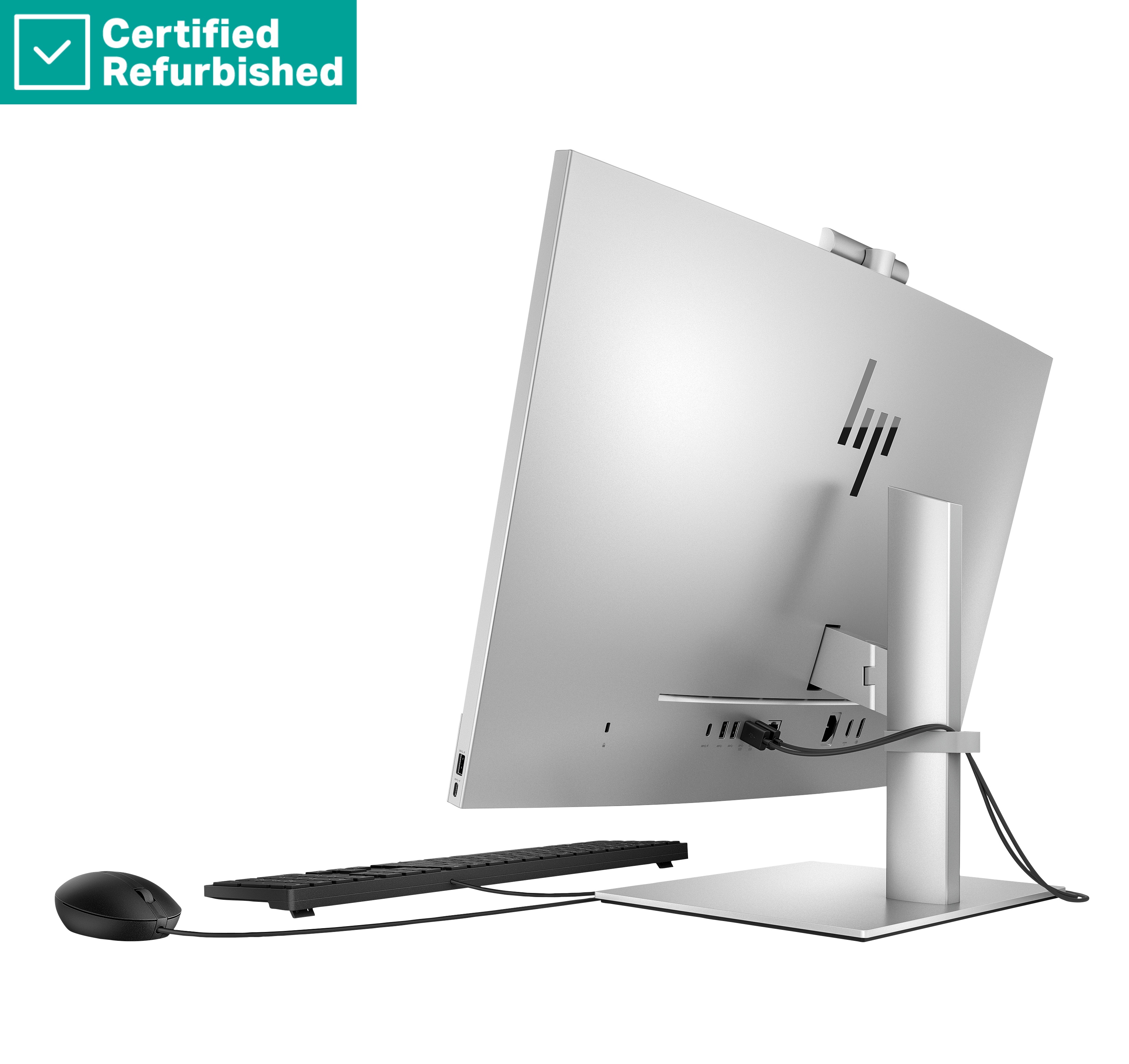 RENEW SILVER HP Elite 870 G9 AIO All-In-One 27 - i7-14700, 32GB, 1TB SSD, 27 QHD Non-Touch AG, Height Adjustable, USB Mouse, Win 11 Pro, 1 years