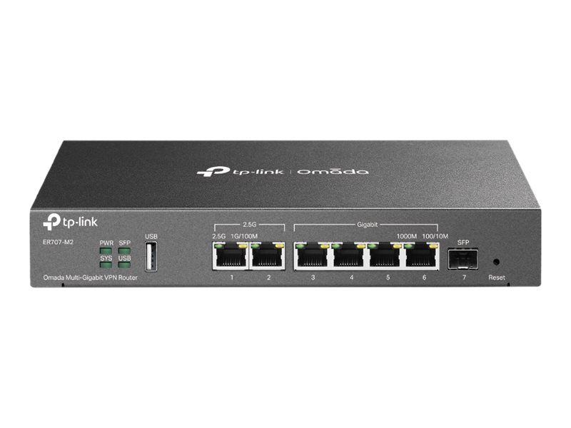TP-LINK ER707-M2 Omada Multi-Gigabit VPN Router - TP-LINK