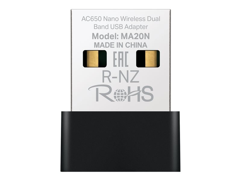 Mercusys AC650 Nano Wireless Dual Band USB Adapter - MA20N