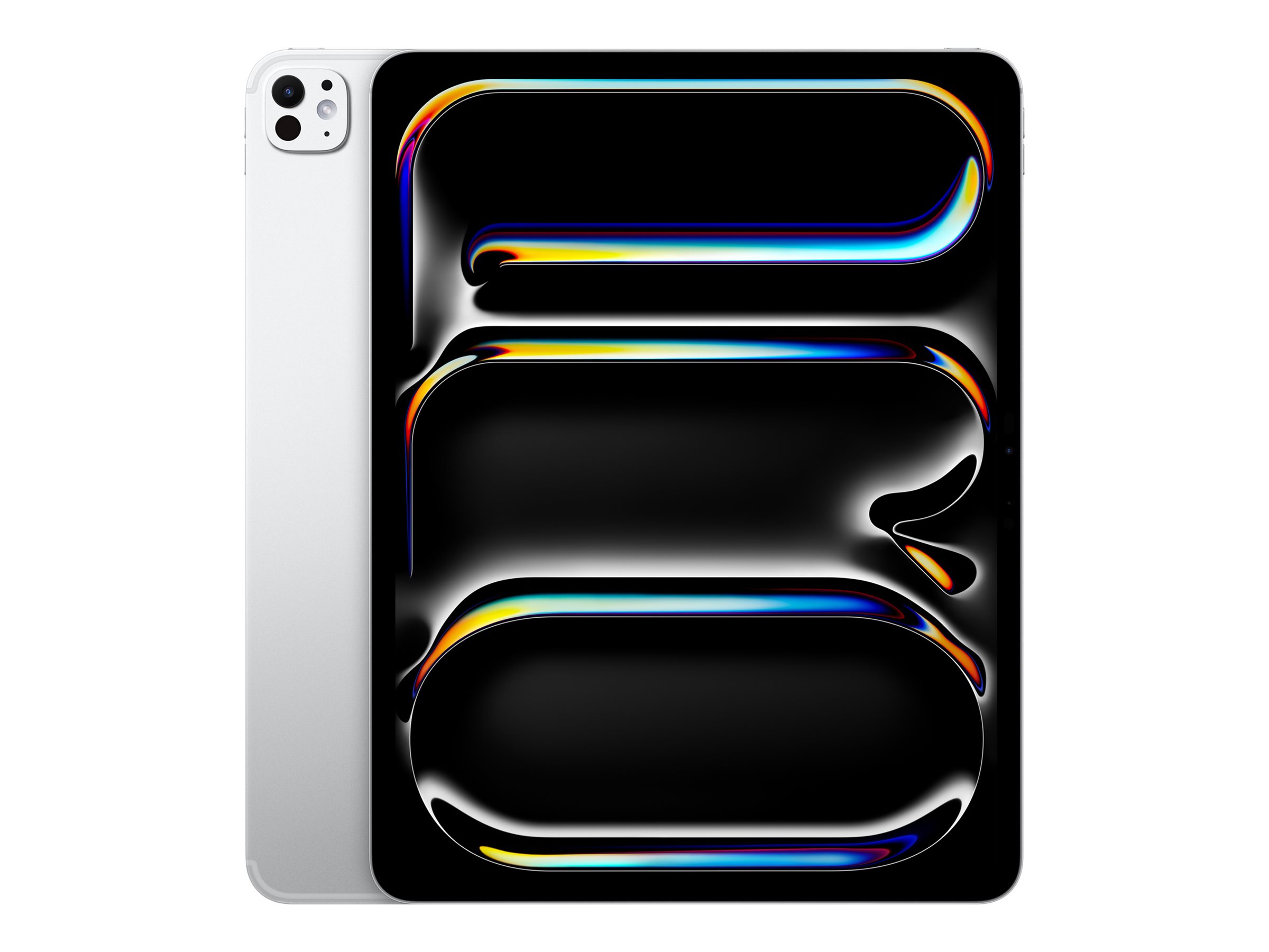Apple - iPad Pro Wi-Fi + Cellular - 13 " - Silver - OLED, Ultra Retina XDR - 2752 x 2064 pixels - Apple M5 - 12 GB - 512 GB - 3G - 4G - 5G - Wi-Fi - Front camera - 12 MP - Rear camera - 12 MP - Bluetooth - 6 - iPadOS - USB-C charging cable