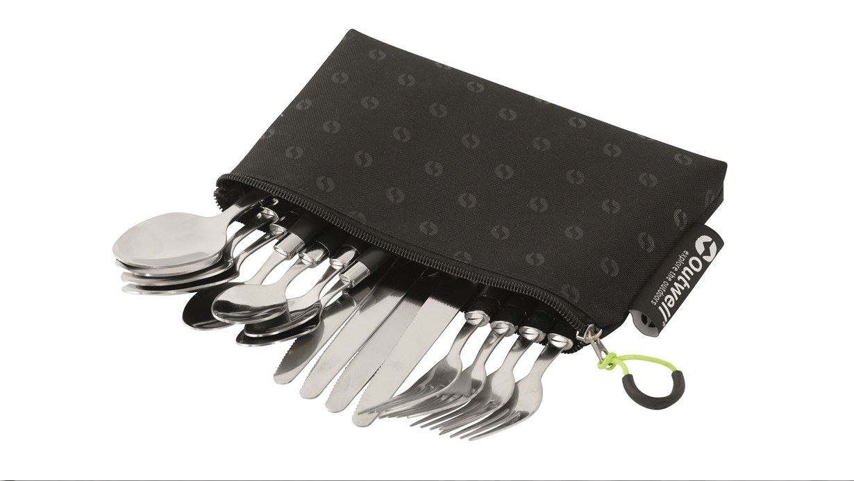 Outwell - Pouch - Cutlery Set - Black