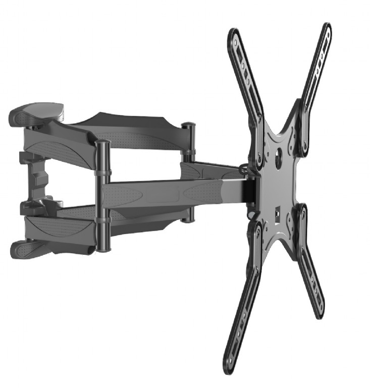 Gembird - Wall mount - WM-60ST-01 - Tilt, swivel, rotate - 32-60 " - Maximum weight (capacity) 36.4 kg - Black