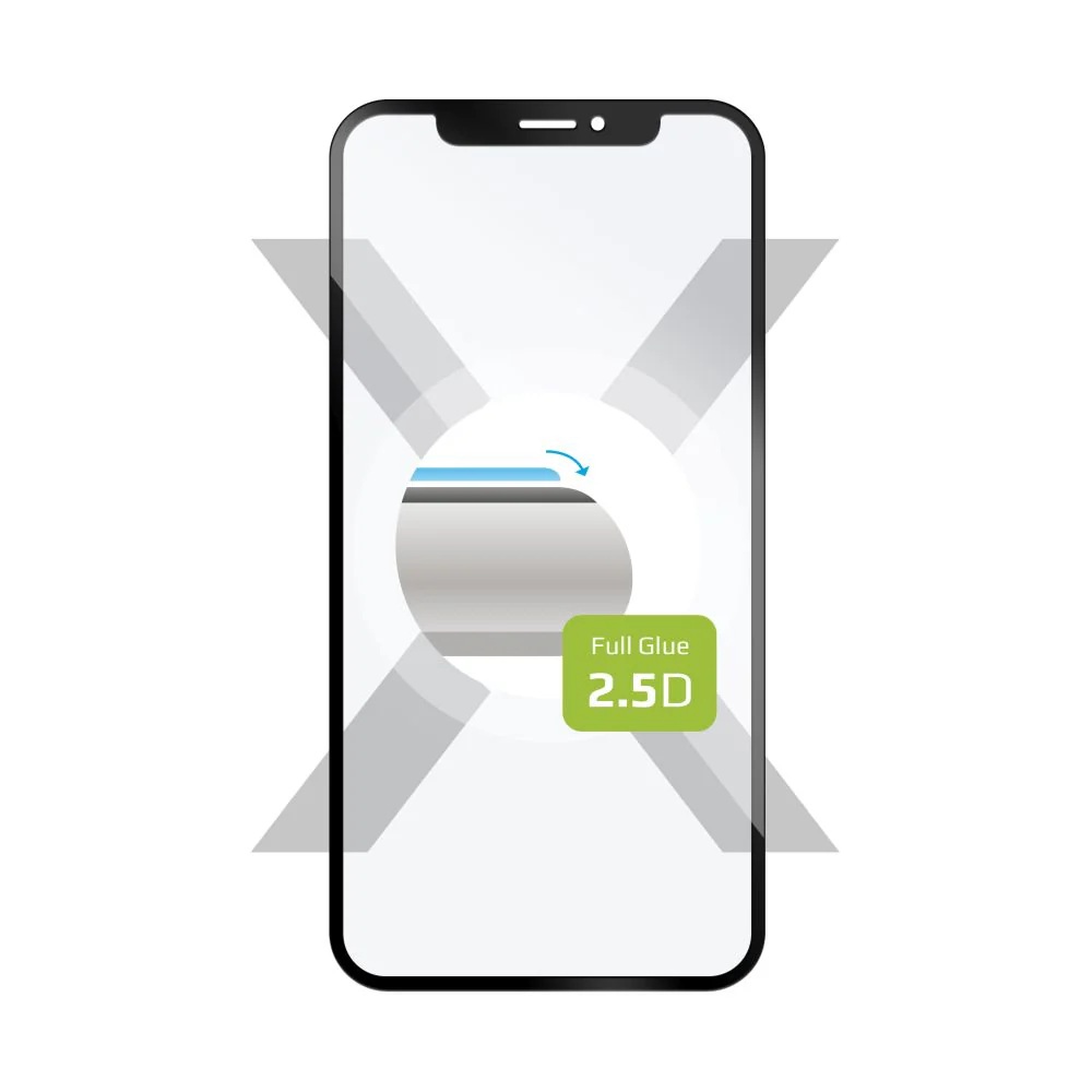Fixed Screen protector - Samsung - Galaxy S25 Ultra - Tempered glass - Black - Full Cover 2.5D
