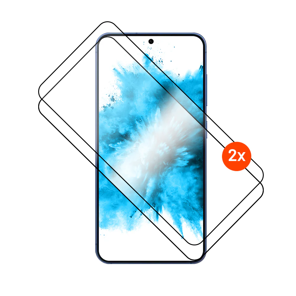 Fixed Screen protector - Samsung - Galaxy S26+ - Tempered Glass - Black - Full Cover 2.5D
