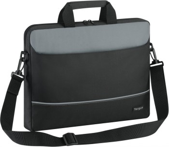 Targus - Intellect - Fits up to size 15.6 " - Messenger - Briefcase - Shoulder strap - Black/Grey