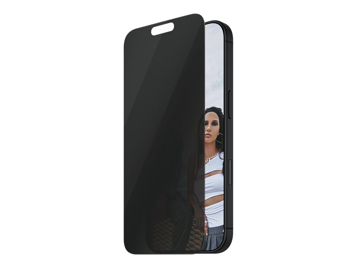PanzerGlass Screen protector - Apple - iPhone 16 Pro Max - Glass - Black - Ultra-Wide Fit